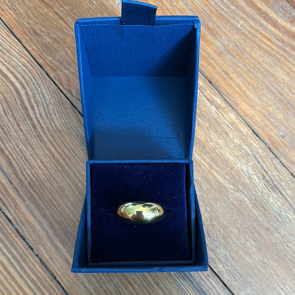 Hey Harper Gold Rebecca Ring, Size 5
